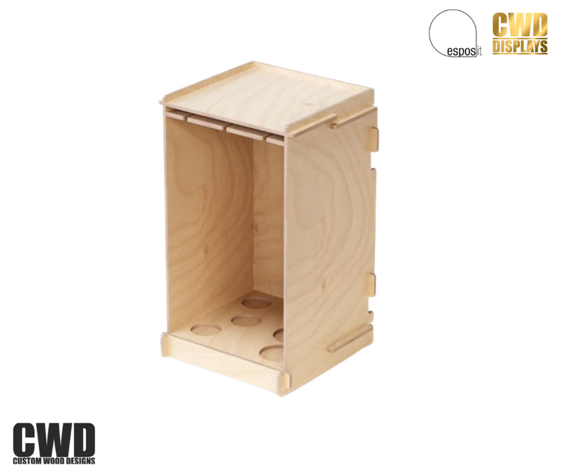 Load image into Gallery viewer, Wine Cube - Custom Wood Designs
