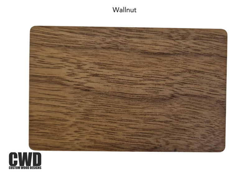 Load image into Gallery viewer, Wallnut Wooden Hotel Key Card
