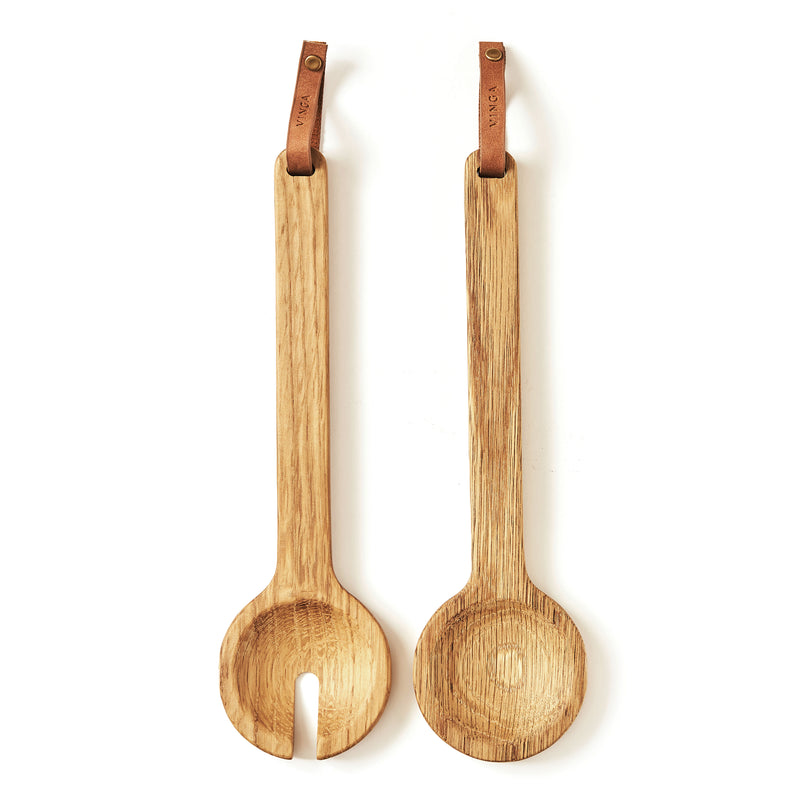 Load image into Gallery viewer, oak serving cutlery custom wood designs 
