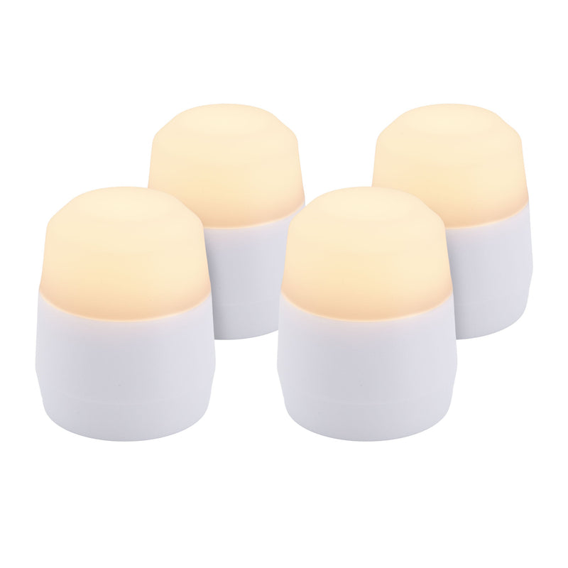 Load image into Gallery viewer, Securit Lighting Set - Amsterdam Rechargeable Tea Lights Warm White (6 Sets of 12) + 4 Replacement Tea Lights

