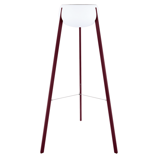Fermob Yunos Solar Floor Lamp H.180 cm – Black Cherry
