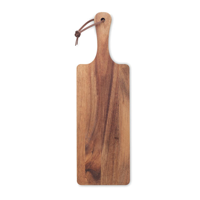 Load image into Gallery viewer, Acacia wood serving board 38.5x 11cm pack of 25 Custom Wood Designs __label: Multibuy acaciafoodwoodboardcustomwooddesigns
