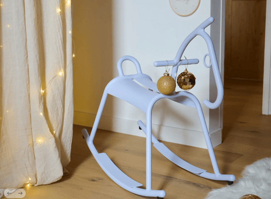 ADADA Rocking Horse – Fermob (Kids Restaurant Furniture) - Custom Wood DesignsWhite ADADA rocking horse by Fermob, a kids' corner furniture piece, designed for restaurant waiting areas.Kids Corner Furniture Fermob24575203459639Pesto