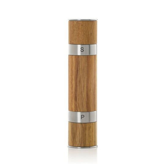 AdHoc Duomill Pepper and salt double mill - Custom Wood DesignsAdHoc Duomill Pepper and salt double millHome & LivingRBMP90Stainless steel,Woodbrown