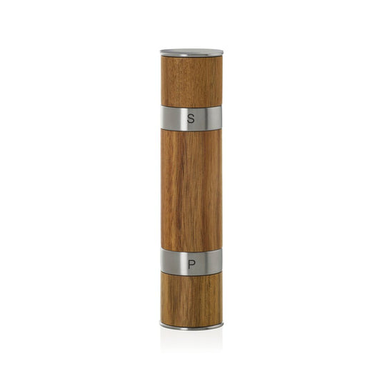 AdHoc Duomill Pepper and salt double mill - Custom Wood DesignsAdHoc Duomill Pepper and salt double millHome & LivingRBMP90Stainless steel,Woodbrown