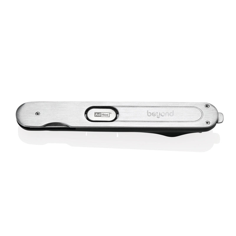 Load image into Gallery viewer, AdHoc PushPull Corkscrew - Custom Wood DesignsAdHoc PushPull CorkscrewHome &amp; LivingRBKU50Stainless steel,Polypropylenegrey

