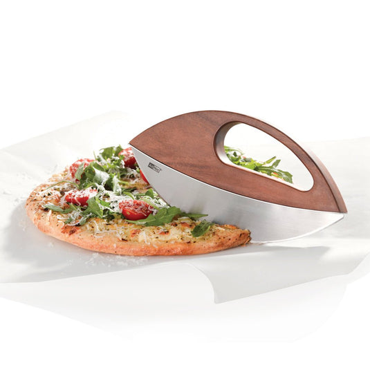 AdHoc Wave Universal chopping knife and pizza cutter - Custom Wood DesignsAdHoc Wave universal chopping knife and pizza cutter with ergonomic handles on a kitchen countertop.Home & LivingRBKH50Wood,Stainless steelbrown