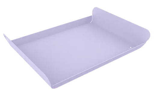 Fermob ALTO metal tray measuring 23x17 cm, outdoor-friendly with a sleek design and sturdy metal construction.