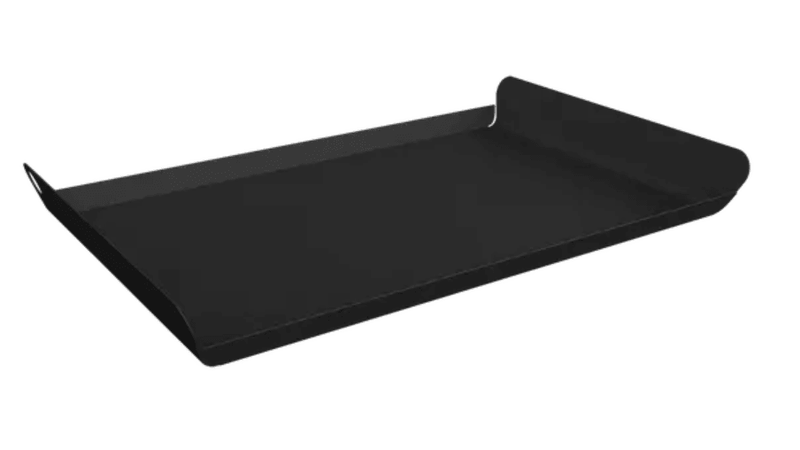 Load image into Gallery viewer, Fermob Antracite ALTO metal tray measuring 36x23 cm, perfect for outdoor furniture and serving accessories.
