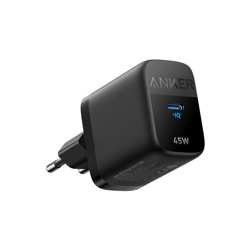 Load image into Gallery viewer, Anker ACE Charger EU 45W - Custom Wood DesignsAnker ACE Charger EU 45W for phones and tablets, compact power adapter with USB-C port, black plastic design.Phone &amp; Tablet accessoriesRBA2643G11ABSblack

