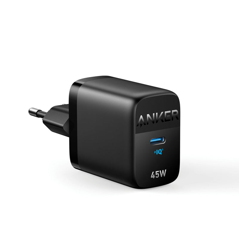 Load image into Gallery viewer, Anker ACE Charger EU 45W - Custom Wood DesignsAnker ACE Charger EU 45W for phones and tablets, compact power adapter with USB-C port, black exterior, and sleek design.Phone &amp; Tablet accessoriesRBA2643G11ABSblack
