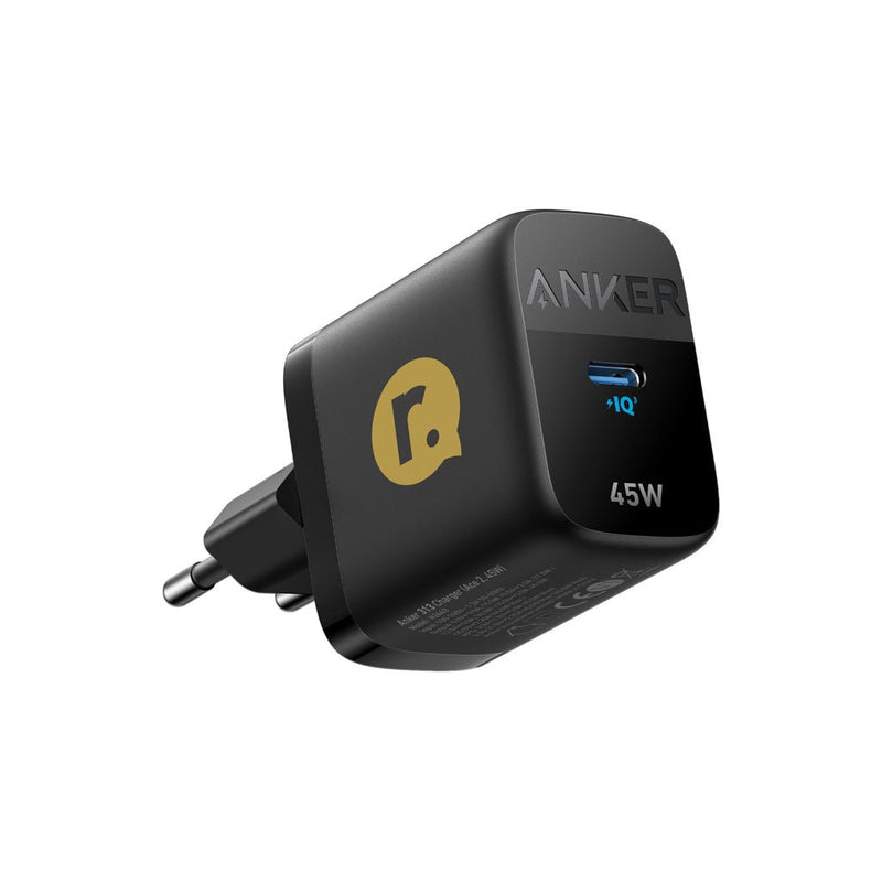 Load image into Gallery viewer, Anker ACE Charger EU 45W - Custom Wood DesignsAnker ACE Charger EU 45W for phones and tablets, compact portable power adapter with USB-C port.Phone &amp; Tablet accessoriesRBA2643G11ABSblack
