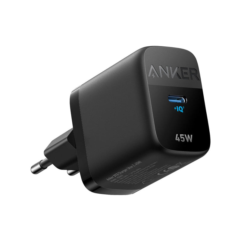 Load image into Gallery viewer, Anker ACE Charger EU 45W - Custom Wood DesignsAnker ACE Charger EU 45W for phones and tablets, compact power adapter with USB-C port, designed for fast charging.Phone &amp; Tablet accessoriesRBA2643G11ABSblack
