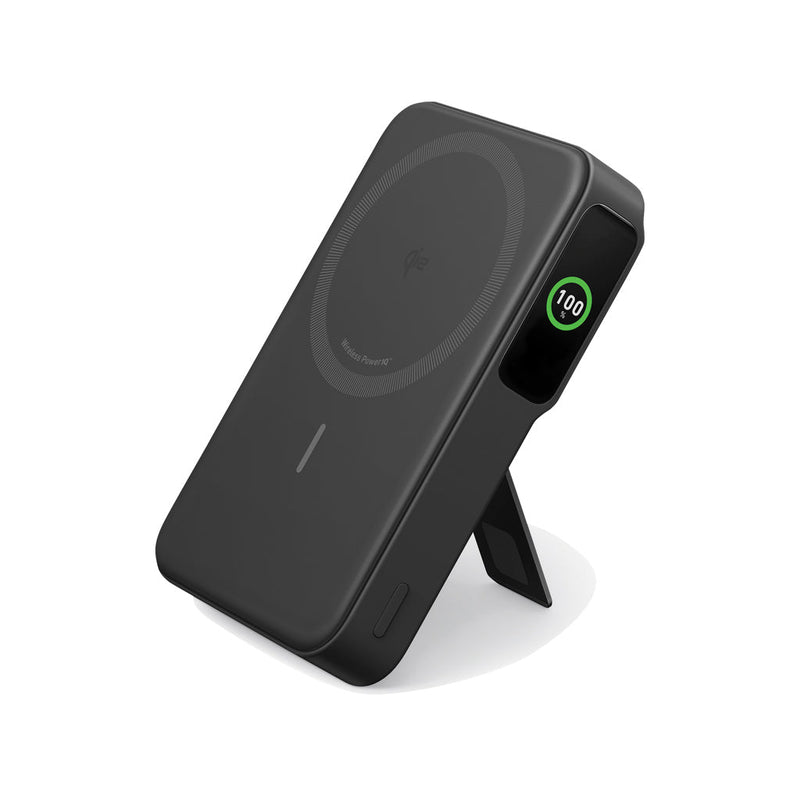 Load image into Gallery viewer, Anker MagGo QI2 magnetic powerbank 10.000 mah - Custom Wood DesignsAnker MagGo QI2 magnetic powerbank 10,000mAh for phones and tablets, with magnetic attachment and compact portable design.Phone &amp; Tablet accessoriesRBA1654G11Polycarbonate,ABSblack
