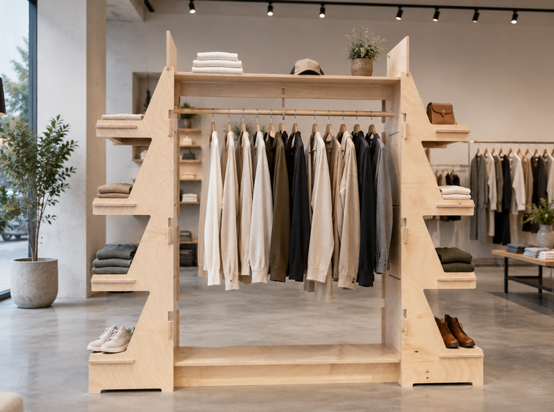 Load image into Gallery viewer, Venice Clothing Storage Display Unit
