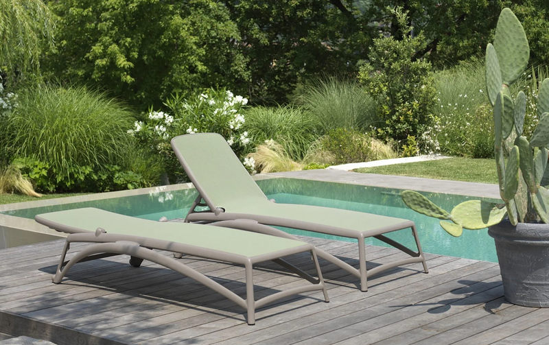Load image into Gallery viewer, Nardi Atlantico Sun Lounger Stackable Poolside Recliner
