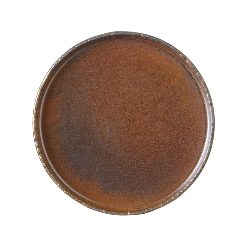 Load image into Gallery viewer, Aurum flat plate, 210mm - Custom Wood DesignsAurum flat plate by Fine Dine, 210mm, showing a sleek, round ceramic plate with a smooth white finish.flat plate763599
