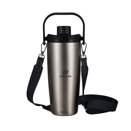 Avira Ayala RCS re-steel duosip lockable crossbody tumbler - Custom Wood DesignsAvira Ayala RCS re-steel duosip lockable crossbody tumbler with lid, stainless steel drinkware for on-the-go beverages.DrinkwareP438.1102Recycled Stainless steel,Polypropylenesilver