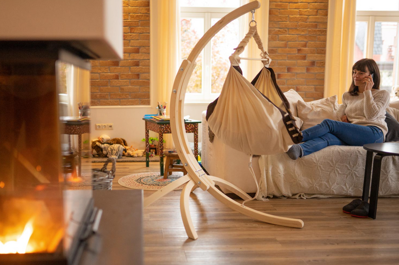 Load image into Gallery viewer, 2-in-1 Baby Hammock with Stand and Inlay
