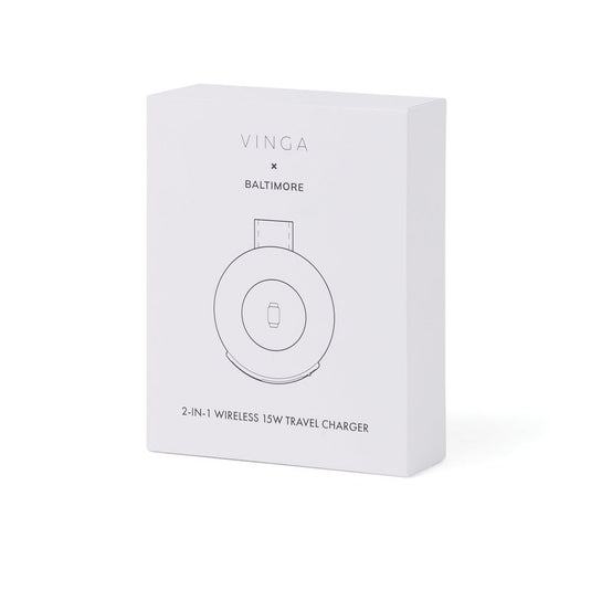 Baltimore RCS 2-in-1 Wireless 15W Travel Charger - Custom Wood DesignsVinga Baltimore RCS 2-in-1 wireless travel charger for phones and tablets with 15W fast charging capability.Phone & Tablet accessoriesV3080125Recycled Polyurethane,Recycled ABSnavy