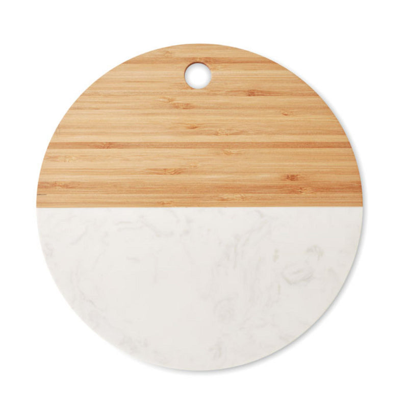 Load image into Gallery viewer, Bamboo/Marble serving board pack of 25 Custom Wood Designs __label: Multibuy bamboomarbleboardcustomwooddesigns_f37e700a-625b-4586-a06e-1107d21e6f0e
