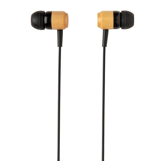 Wireless bamboo earbuds pack of 25 Custom Wood Designs __label: Multibuy bamboowirelessearbudscustomwooddesigns
