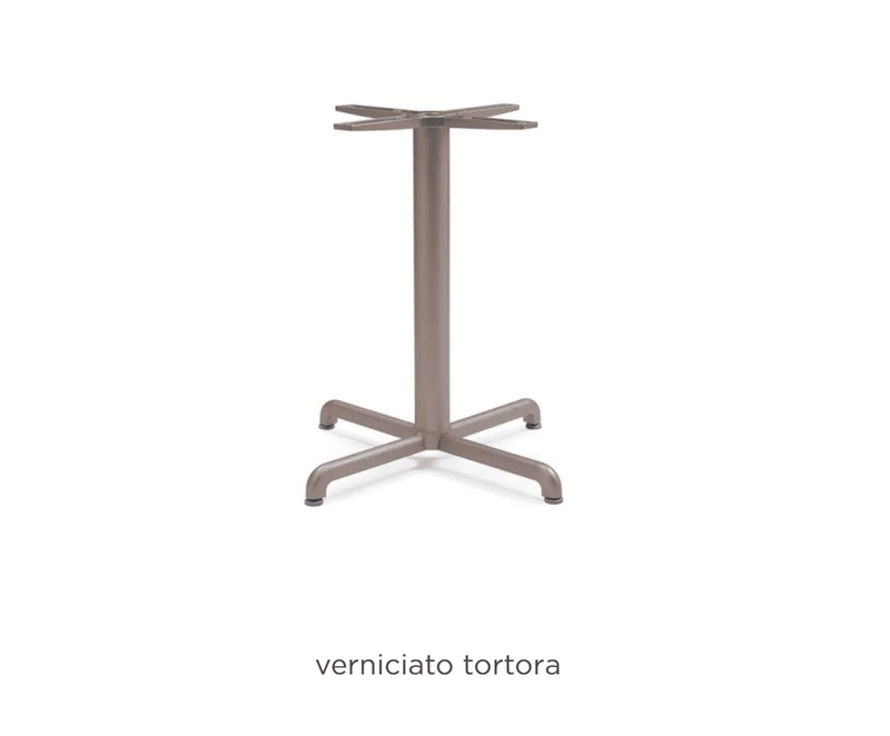 Load image into Gallery viewer, Base Calice ALU Table Base - Custom Wood DesignsNardi Base Calice ALU table leg in tortora color, designed for restaurant and hotel tables, with a sleek aluminum finish.Nardi Base Table Leg24575211551319TortoraNo Treatment
