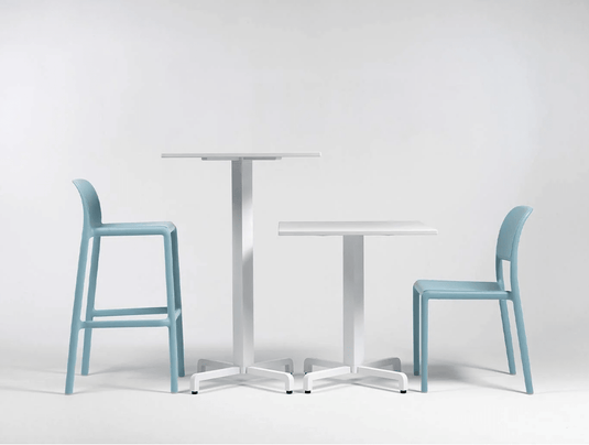 Base Fiore High Table Base - Custom Wood DesignsNardi Base Fiore high table leg for outdoor restaurant setting, made of durable material, with a sleek, modern designNardi Base Table Leg24575215198231BiancoNo Treatment