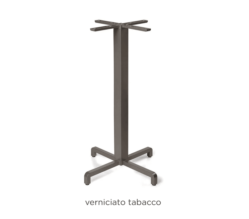 Load image into Gallery viewer, Base Fiore High Table Base - Custom Wood DesignsNardi Base Fiore high table leg in Tabacco finish, designed for outdoor restaurant tables, made from durable materials.Nardi Base Table Leg24575214965463TabaccoNo Treatment
