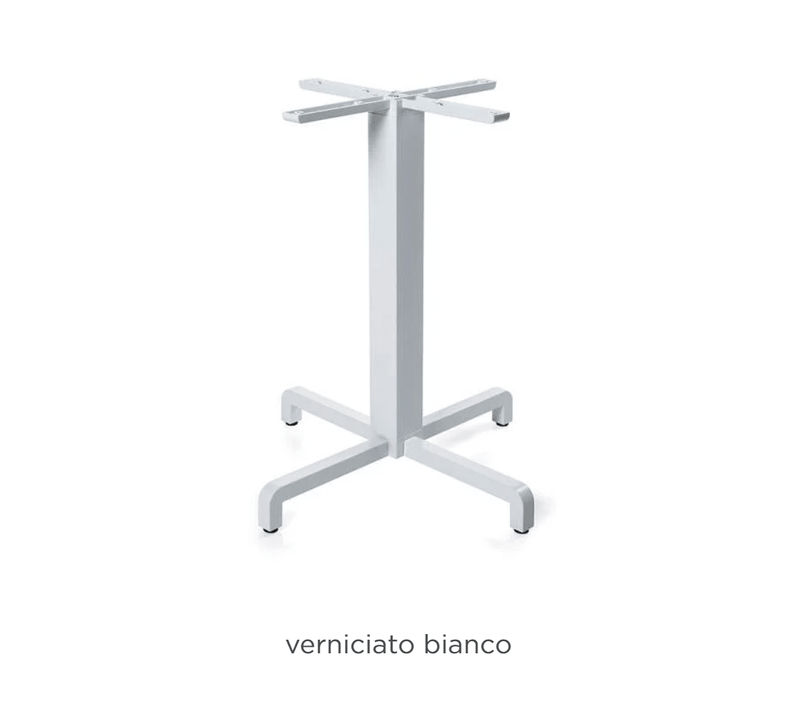 Load image into Gallery viewer, Base Fiore Table Base - Custom Wood DesignsNardi Base Fiore table leg in white, designed for hotel and restaurant patio furniture, made of sturdy metal construction.Nardi Base Table Leg24575214323223BiancoNo Treatment
