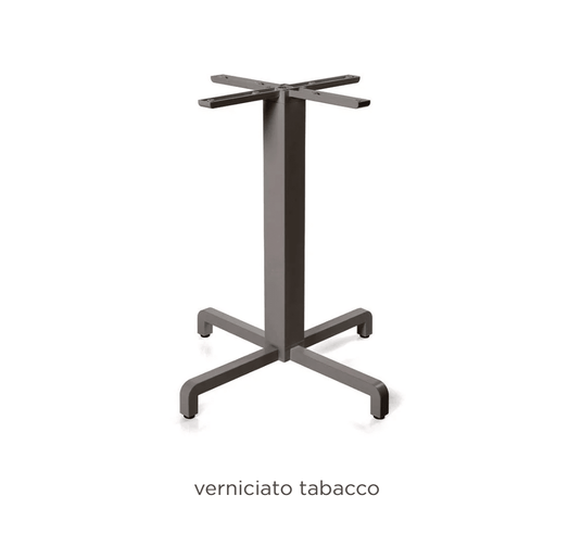 Base Fiore Table Base - Custom Wood DesignsNardi Base Fiore table leg in tobacco finish, sturdy metal support for hotel or restaurant patio furniture.Nardi Base Table Leg24575214190455TabaccoNo Treatment