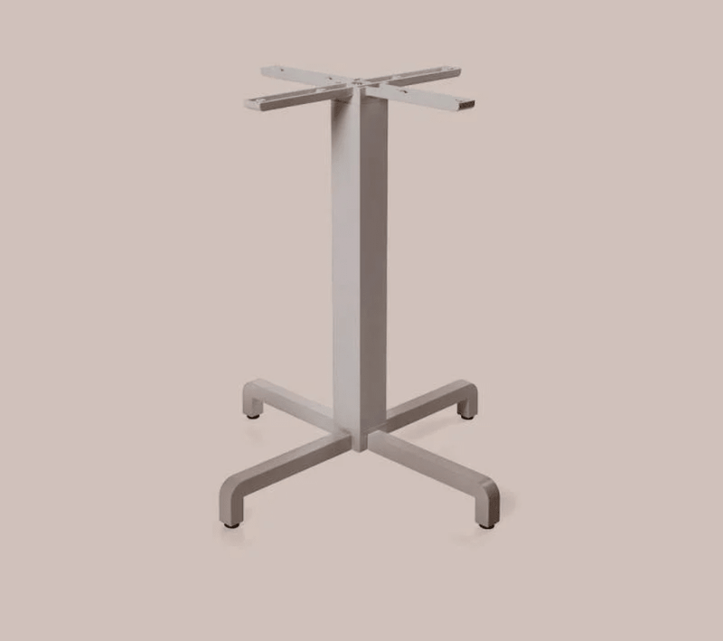 Load image into Gallery viewer, Base Fiore Table Base - Custom Wood DesignsNardi Base Fiore table leg in tortora color, sturdy metal Nardi hotel and restaurant patio furniture leg for outdoor tables.Nardi Base Table Leg24575214555991AntraciteNo Treatment
