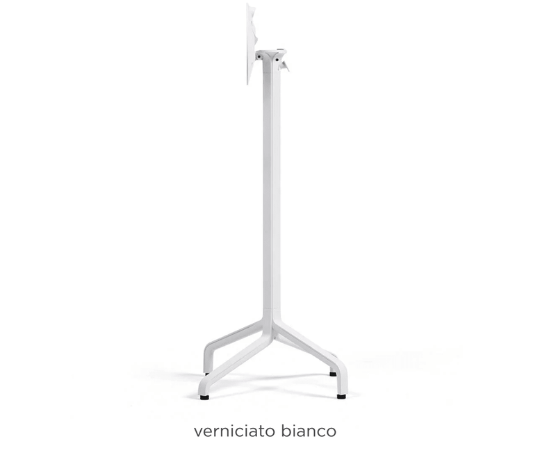 Load image into Gallery viewer, Base Frasca High Folding - Custom Wood DesignsNardi Base Frasca High Folding table base in white with handle, designed for outdoor Nardi furniture.Nardi Base Table24575218924407BiancoWith Treatment
