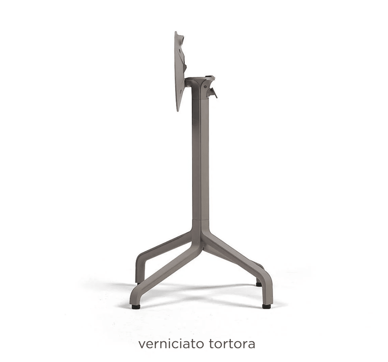 Load image into Gallery viewer, Base Frasca Mini Folding Table Base - Custom Wood DesignsNardi Base Frasca Mini Folding Table base in tortora color, designed for outdoor Nardi NardiBase Frasca table.Nardi Base Table24575217140471TortoraNo Treatment
