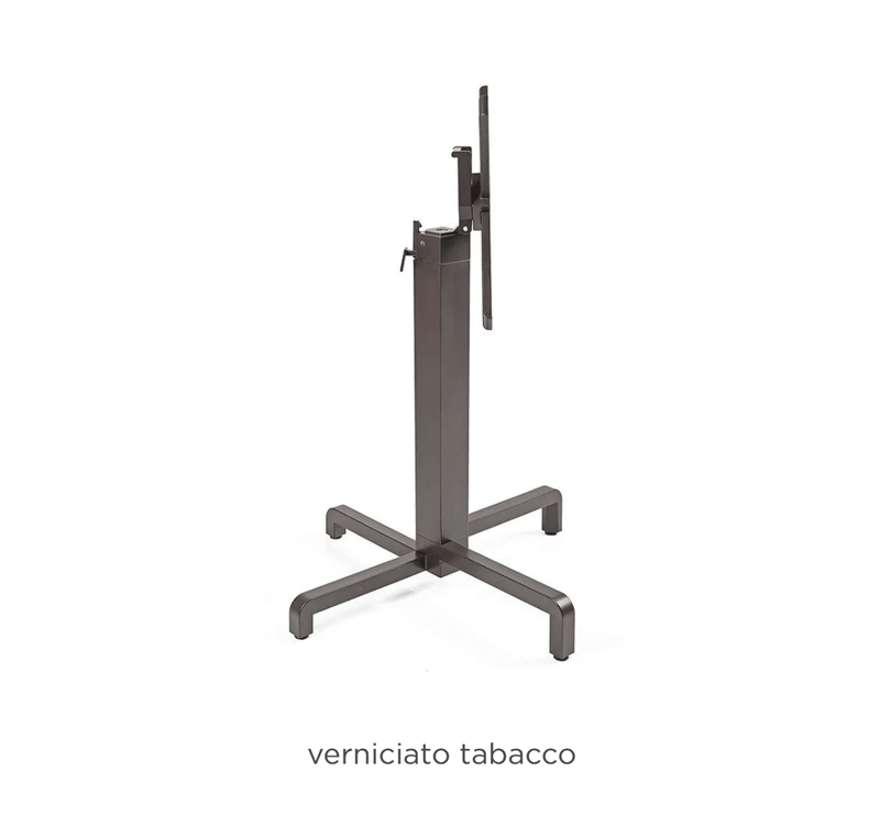 Load image into Gallery viewer, Base Ibisco Folding Table Bas - Custom Wood DesignsNardi Base Ibisco folding table with tobacco-colored legs, outdoor-ready design, perfect for patio or garden use.Nardi Base Table24575216358551TabaccoNo Treatment
