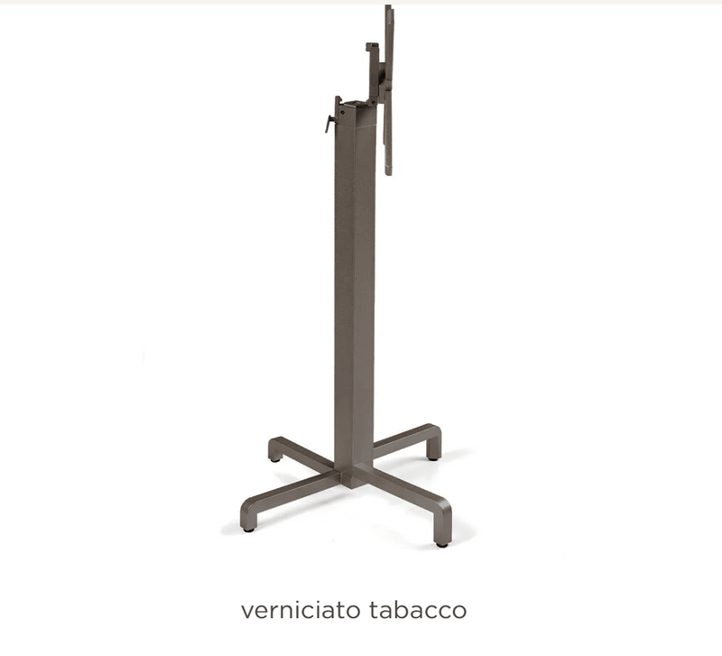 Load image into Gallery viewer, Base Ibisco High - Custom Wood DesignsNardi Base Ibisco High table with tobacco glitter finish, designed for patio or hotel restaurant outdoor furniture.Nardi Base Table24575215769015TabaccoNo Treatment
