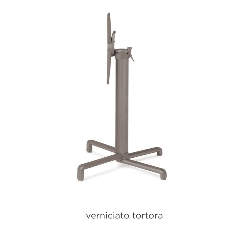 Load image into Gallery viewer, Base Scudo Base Leg - Custom Wood DesignsFoldable tortora Nardi Base Scudo table leg for Nardi Ireland hotel furniture, showcasing its sturdy design and lightweight construction.Nardi Base Table Leg24575213383191TortotaNo Treatment
