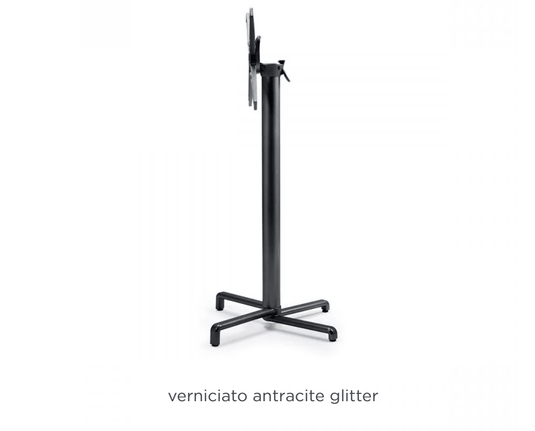 Base Scudo High Folding Table Base - Custom Wood DesignsAntracite Nardi Base Scudo High Folding Table Leg, sturdy table support for hospitality and restaurant settings.Nardi Base Table Leg24575213132823AntraciteNo Treatment