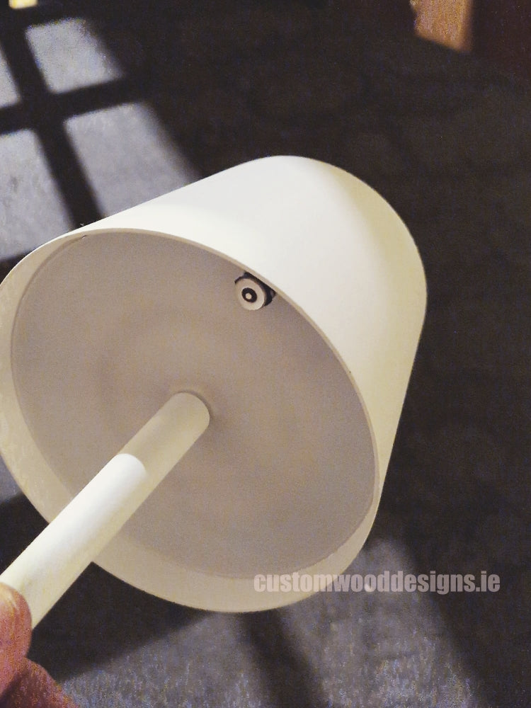 Load image into Gallery viewer, Cordless rechargeable LED table lamp  for restaurant and hotel tables – available from Custom Wood Designs Ireland
