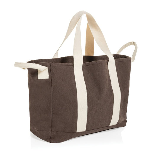 BEAU AWARE™ Beach bag 400gsm recycled canvas, with side hand - Custom Wood DesignsBeau Aware™ beach bag by XD Xclusive made of recycled canvas with side handles, featuring a spacious design and casual style.Bags & TravelP763.5509Recycled Canvasbrown
