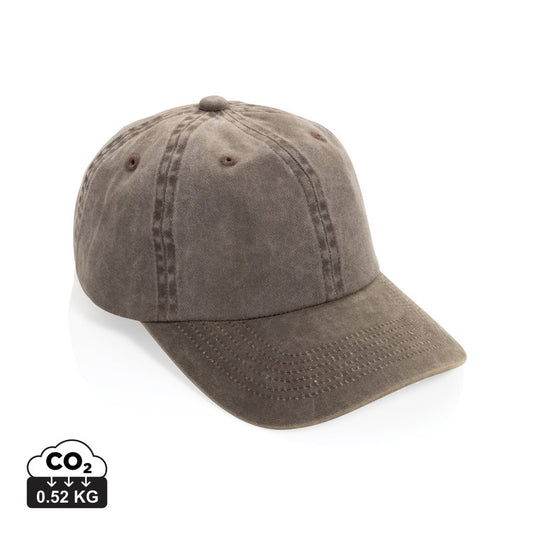 XD Xclusive BEAU AWARE™ washed 6-panel cotton twill cap, headwear with a sturdy 270gsm fabric and classic design.