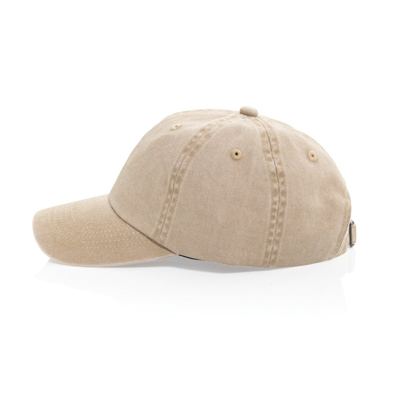 Load image into Gallery viewer, Beau Aware™ washed 6-panel cotton twill cap by XD Xclusive, casual headwear with a structured fit and adjustable strap.
