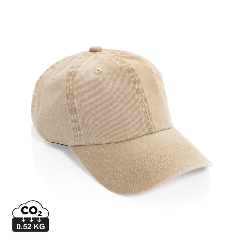 Load image into Gallery viewer, BEAU AWARE™ Washed 6 panel 270gsm cotton twill cap - Custom Wood DesignsBeau Aware washed 6-panel cotton twill cap by XD Xclusive, showcasing the classic headwear style in durable, soft cotton fabric.HeadwearP453.0419Recycled cotton,rPETbeige
