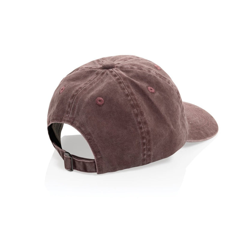 Load image into Gallery viewer, Beau Aware washed 6-panel cotton twill cap by XD Xclusive, showing front view with curved brim and adjustable strap
