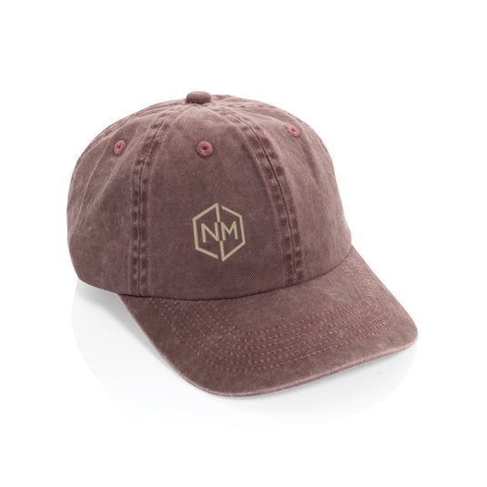 XD Xclusive BEAU AWARE™ washed 6-panel cotton twill cap, stylish headwear with a casual, washed finish and classic design.