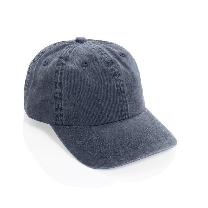 Load image into Gallery viewer, XD Xclusive BEAU AWARE™ washed 6-panel cotton twill cap, headwear in classic style with adjustable strap, front logo detail.
