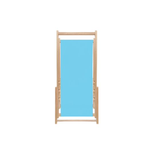 Deck Chair MOQ 4 Turquois Custom Wood Designs __label: Multibuy beige-deck-chair-moq-4-53612800803159