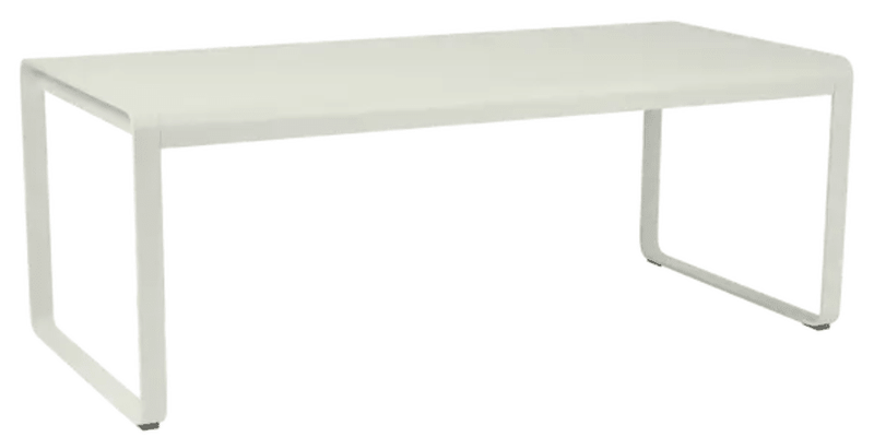 Load image into Gallery viewer, Bellevie 196 x 90 cm Outdoor Dining Table Eight Seater - Custom Wood DesignsFermob Bellevie outdoor metal dining table in clay grey, 196x90 cm, eight-seater, suitable for outdoor patio or garden.Metal Table24575172754839ClayGreyWithout outdoor Cover
