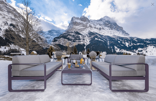 Bellevie 2-Seater Sofa - Custom Wood DesignsFermob Bellevie 2-seater outdoor sofa with sleek design, featuring cushioned seating and a modern metal frame.Outdoor Sofa24575178949239