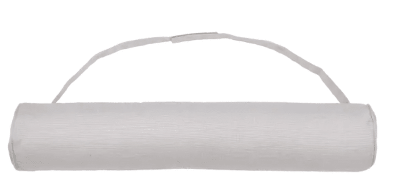 Load image into Gallery viewer, Bellevie Premium Sunlounger Headrest - Custom Wood DesignsOff-white Fermob Bellevie premium sunlounger cushion with adjustable headrest on a sunlounger for outdoor relaxation.Sunlounger Cushion24575178358903Off White
